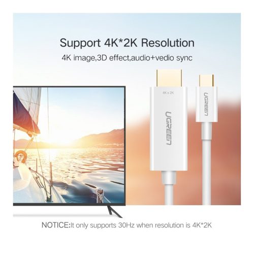 UGREEN USB-C To 4K HDMI Cable – 1.5m
