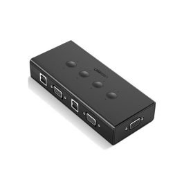 UGREEN 4 PC’s Share VGA Display & 3 USB Ports
