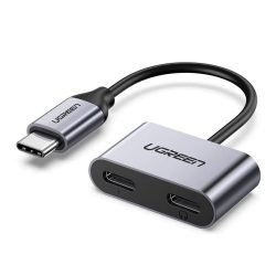 UGREEN TYPE-C To USB-C Audio + PD USB-C Charging Adapter