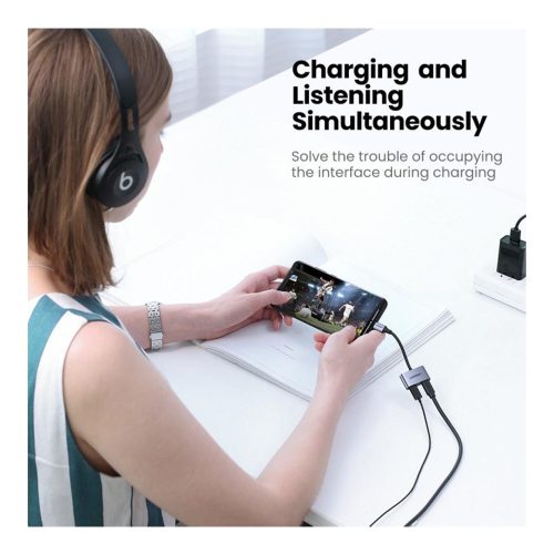 UGREEN TYPE-C To USB-C Audio + PD USB-C Charging Adapter