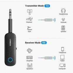 UGREEN Audio Aux to Bluetooth UGREEN Bluetooth 5.0 Transmitter and Receiver