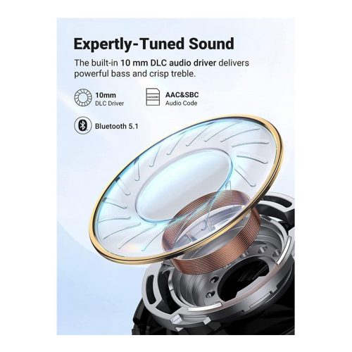 UGREEN HiTune X6 Hybrid Active Noise Cancelling Wireless Stereo Earbuds