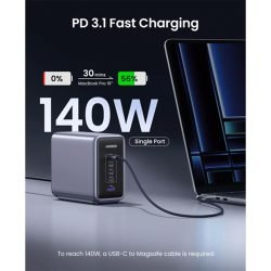 UGREEN Nexode 300W USB C GaN Charger-5 Ports Desktop Charger