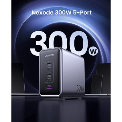 UGREEN Nexode 300W USB C GaN Charger-5 Ports Desktop Charger