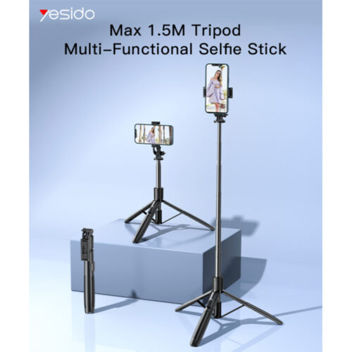Yesido SF13 1.5M Tripod Selfie Stick