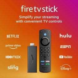 Amazon Fire TV Stick with Alexa Voice Remote (3rd Gen)