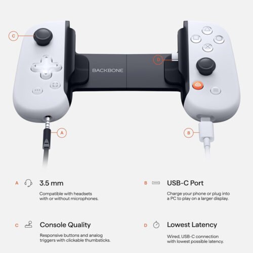 Backbone One 2nd Generation – Mobile Gaming Controller