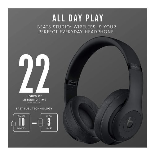 Beats Studio3 Wireless – Noise Cancelling Over-Ear Headphones
