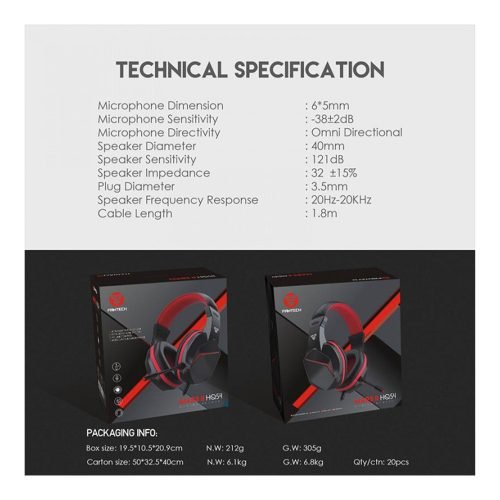 Fantech HQ54 MARS II Gaming Headset