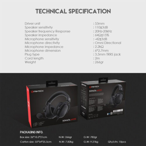 Fantech MH90 SONATA Gaming Headset