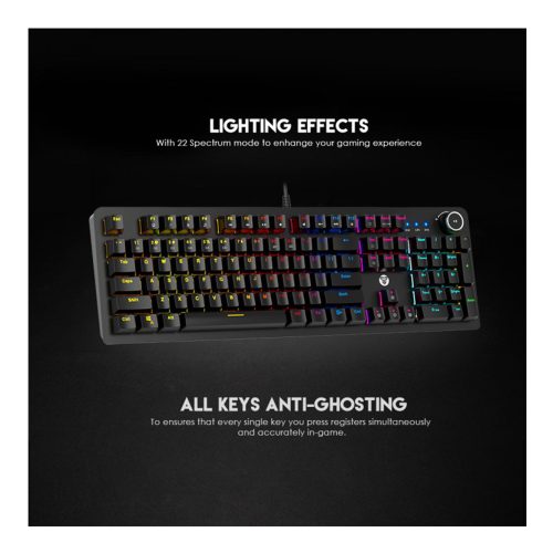 Fantech MK853 MAXPOWER RGB Mechanical Gaming Keyboard