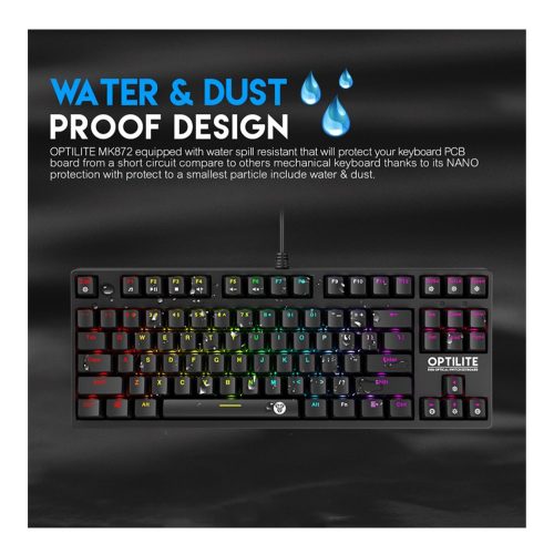 Fantech Optilite MK872 RGB Optical Switch Keyboard