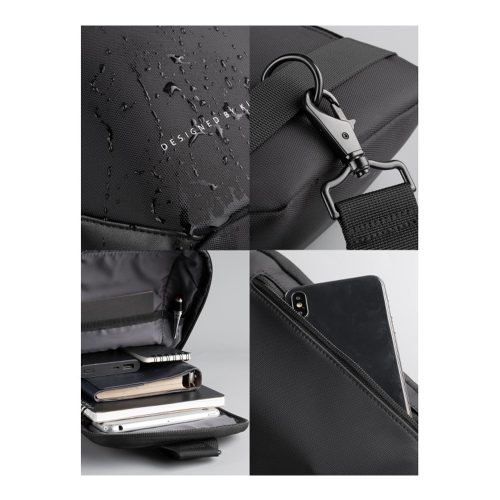 Kingsons Multifunctional Chest Bag KS3211W, Black