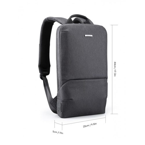 Kingsons Ultra Slim Design Backpack KS3215W, Black, 15.6 Inch
