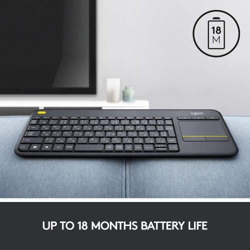 Logitech K400 Plus Wireless Touch Keyboard