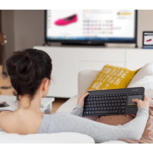 Logitech K400 Plus Wireless Touch Keyboard