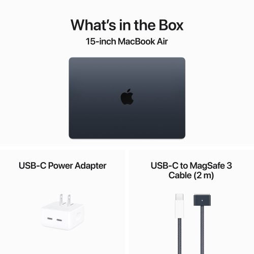 Apple 15.3″ MacBook Air (MRYU3, MRYR3, MRYM3, MRYP3) – M3, 8GB RAM, 256GB SSD – 2024