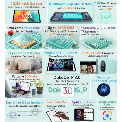 Blackview Oscal Pad 15 – 8/256GB