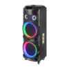 Board-x Speaker Karaoke HTM-7011 2×10 Inch, 2 Microphones