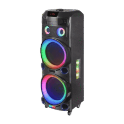 Board-x Speaker Karaoke HTM-7011 2×10 Inch, 2 Microphones