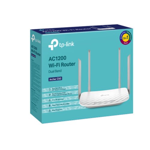 TP-Link AC1200 Wireless Dual Band Wi-Fi Router – Archer C50