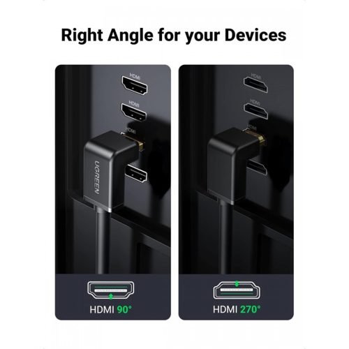 UGREEN 4K HDMI Cable Right Angle 90 Degree