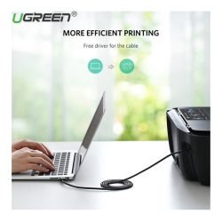 UGREEN USB 2.0 AM To BM Print Cable Gold Plated