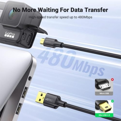 UGREEN USB A Male To Mini USB 5Pin Male Cable