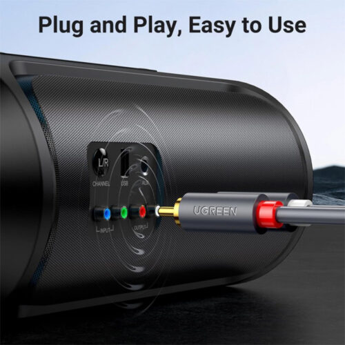 UGREEN Premium 2RCA Male to 2RCA Male Audio Aux Cable