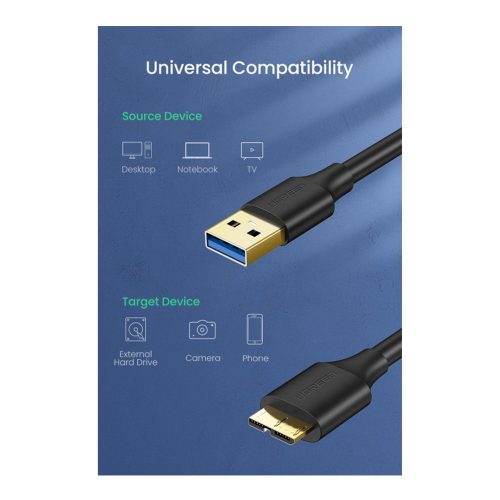 UGREEN Hard Disk Data Cable USB 3.0 1m