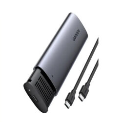 UGREEN M.2 NVMe SSD Enclosure – 10Gbps USB-C 3.1 Gen 2, Aluminum Case