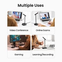 UGREEN Desktop USB Microphone Smart Noise Cancelling Function