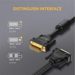 UGREEN DVI (24+1) Male To Male Cable