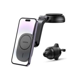 UGREEN 2-in-1 Magnetic Wireless Car Charger