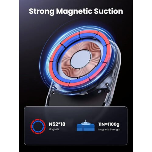 UGREEN 2-in-1 Magnetic Wireless Car Charger