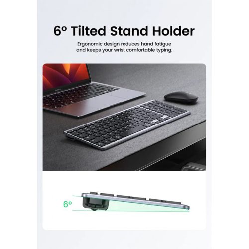 UGREEN Ultra Slim Wireless & Bluetooth Keyboard