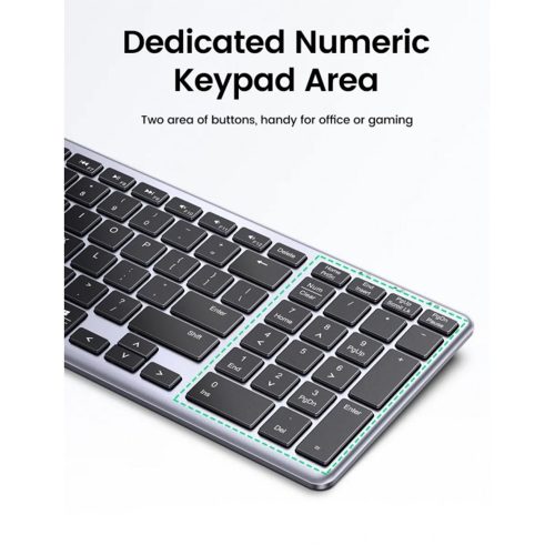 UGREEN Ultra Slim Wireless & Bluetooth Keyboard