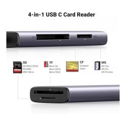 UGREEN 4 in 1 USB-C Card Reader