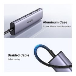 UGREEN 4-in-1 USB-C Hub (2x USB 3.0 + 2x USB-C)