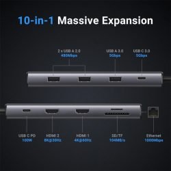UGREEN 10 In 1 USB-C Hub