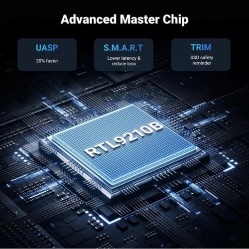 UGREEN M.2 NVMe SSD Enclosure – 10Gbps USB-C 3.2 Gen 2