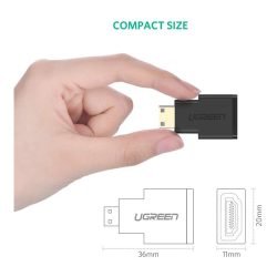 UGREEN 4K Mini Male to HDMI Female Adapter