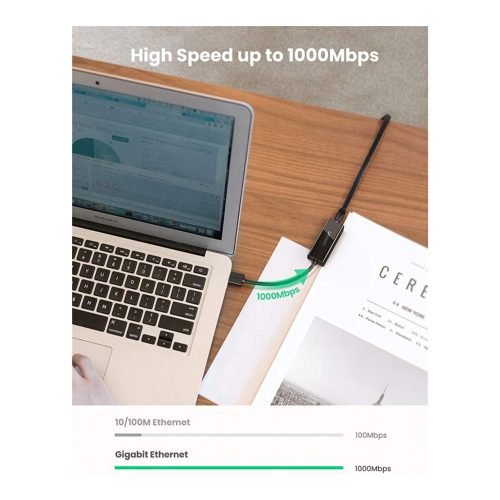 UGREEN USB-A 3.0 Gigabit Ethernet Adapter – 10CM