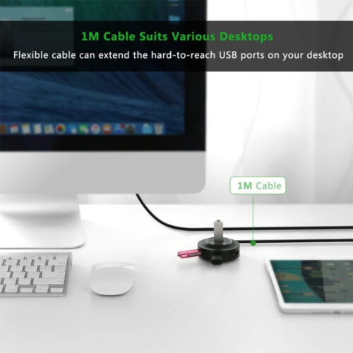 UGREEN USB 2.0 to 4 Port USB 2.0 Hub 1M Cable