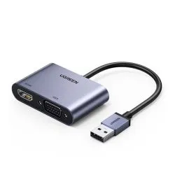UGREEN USB 3.0 TO HDMI + VGA CONVERTER UGREEN USB 3.0 TO HDMI + VGA CONVERTER
