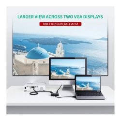 UGREEN VGA Splitter 1 In 2 Out Monitor (Duplicate Mode)