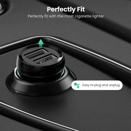 UGREEN 24W Dual USB Fast Car Charger