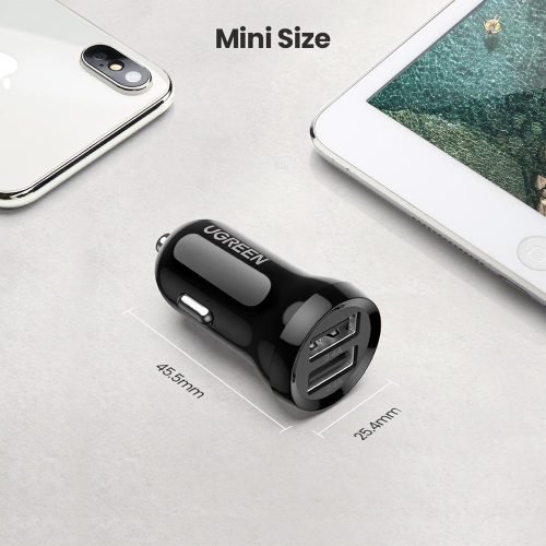 UGREEN 24W Dual USB Fast Car Charger