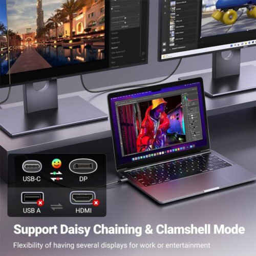 UGREEN USB-C Male To 8K Display Port Cable