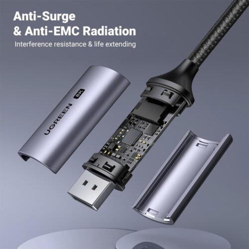 UGREEN USB-C Male To 8K Display Port Cable